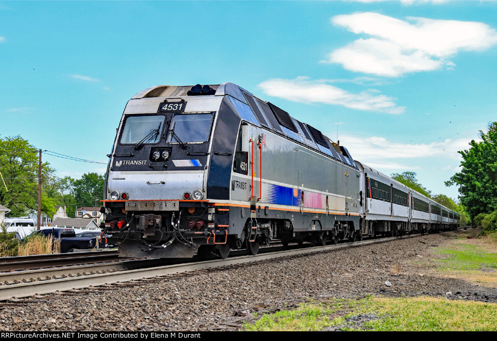 NJT 4531 on train 5726